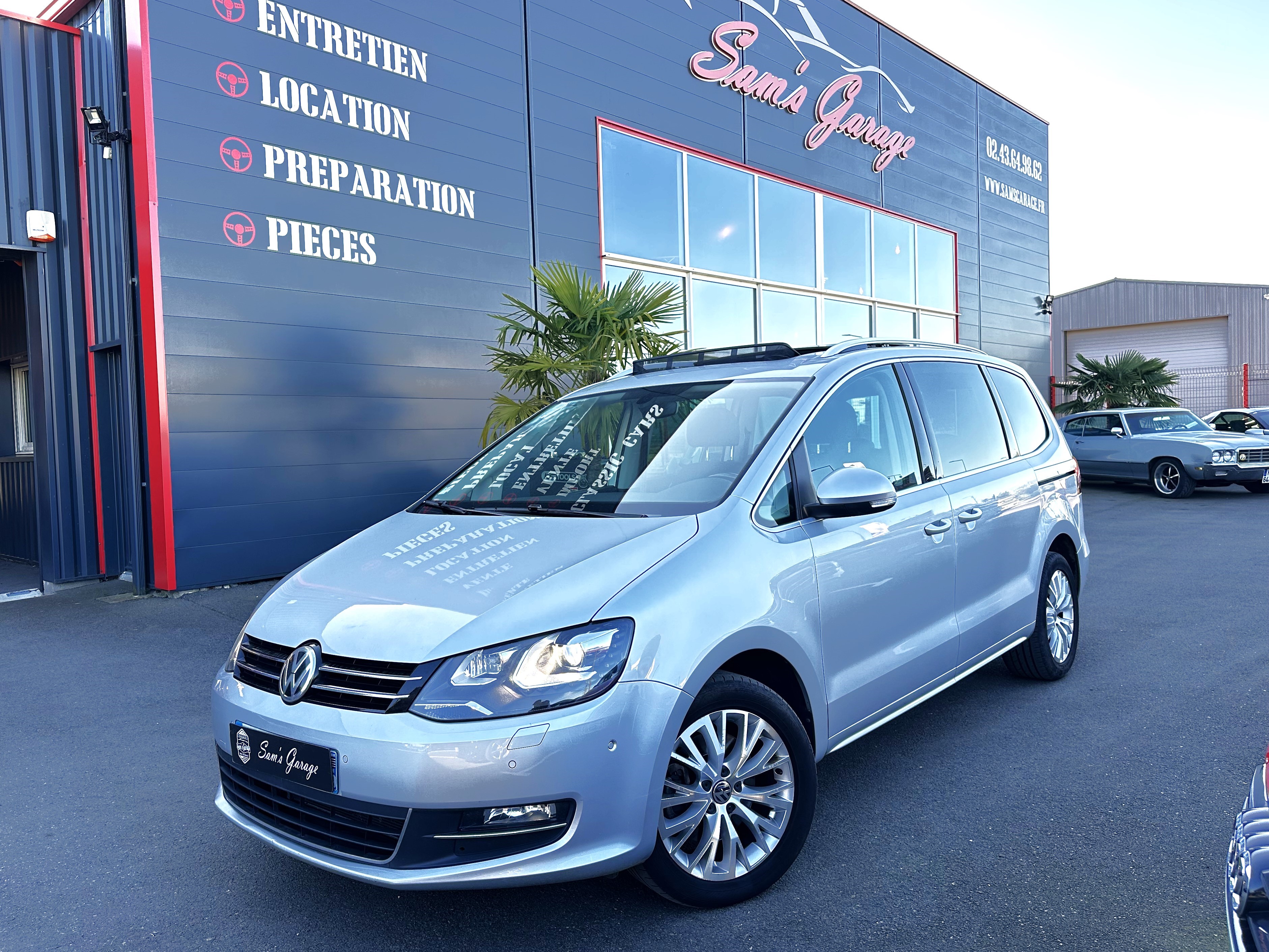 Volkswagen Sharan 2.0 TDI 150ch BlueMotion Technology Carat DSG6